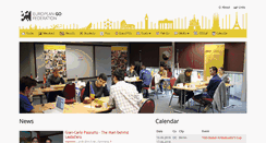Desktop Screenshot of eurogofed.org